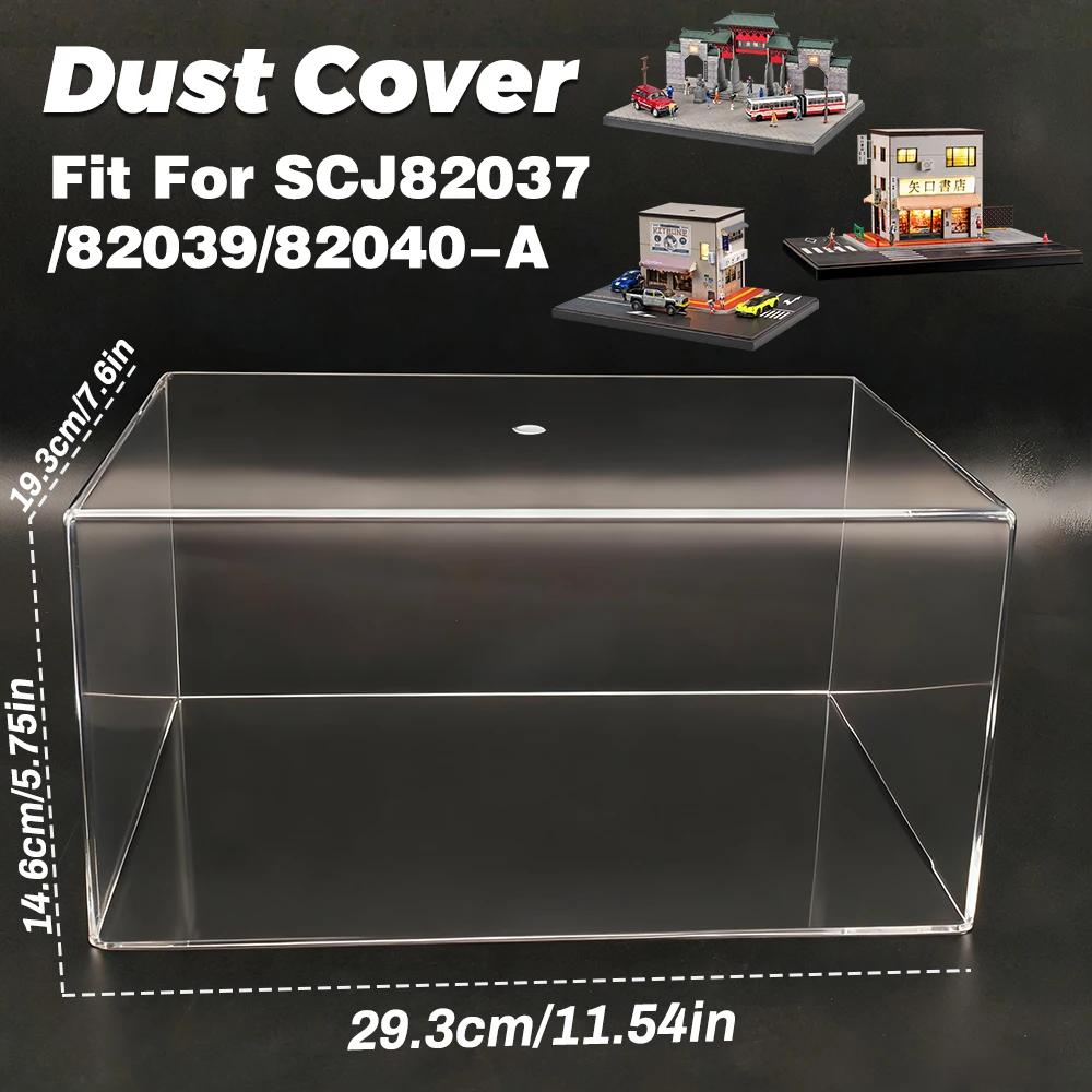 1/64 containermodel reparatiewerkplaats met LED-verlichting – container-stijl diorama en vitrine voor auto-opslag, geassembleerde modelcollectie