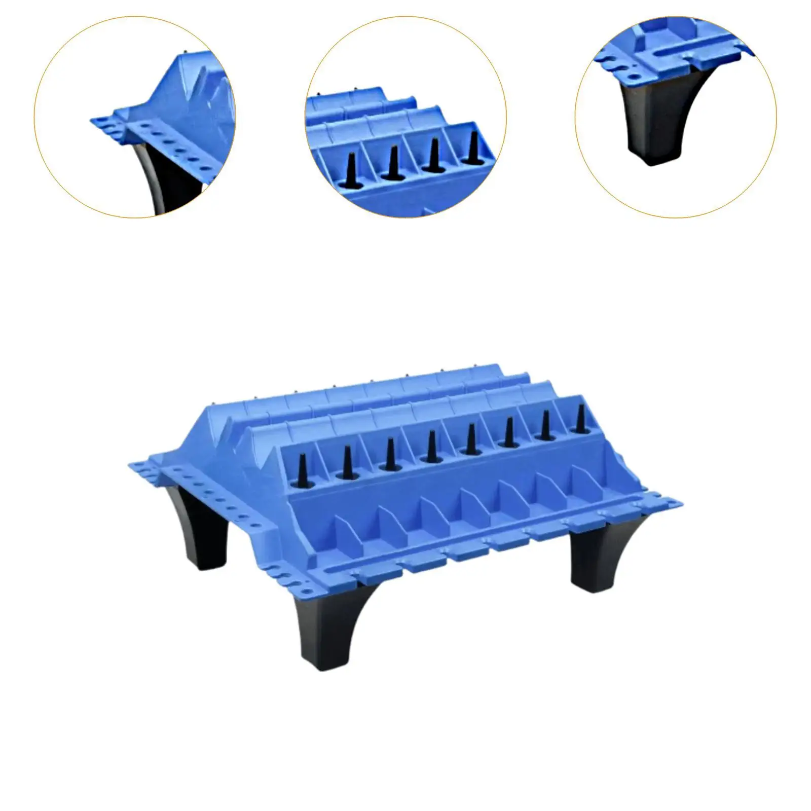 Parti della testata del motore Vassoio portaoggetti Molle Organizer Accessori leggeri Robusto 17,5x15,7x8 pollici