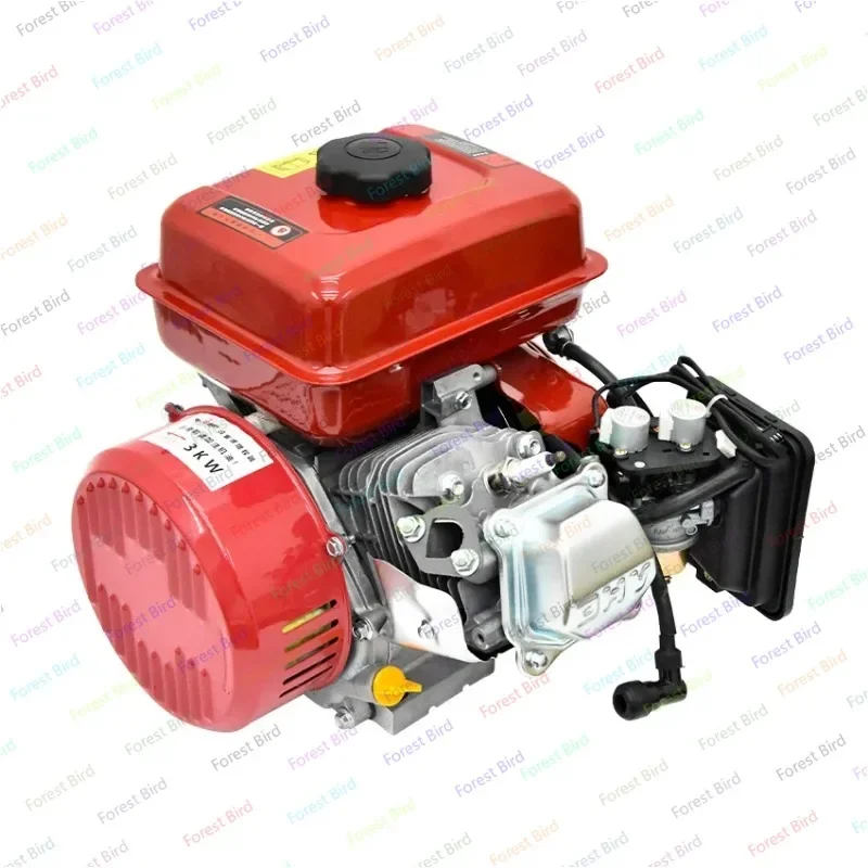 Double-silencer Gasoline Generator Range Extender Process Controller For 48V 60V 72V Electric Motor Vehicle 3KW-8KW New