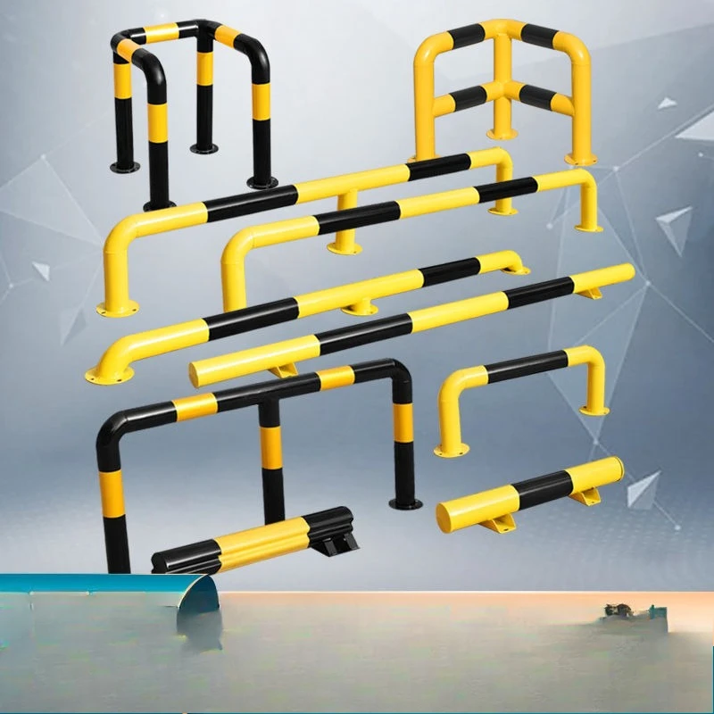 Guardrail parking space retractor positioning M type anti-collision garage, parking lot car limiter