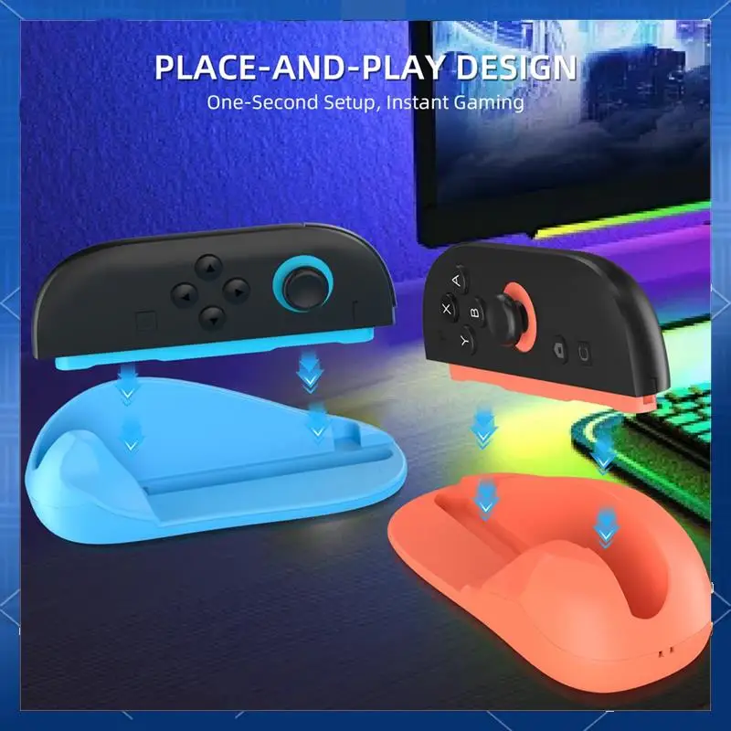 Joy-Con Gaming Controller Mouse For Switch 2 Portable Ergonomic Magnetic Game Mice For Nintendo For Switch 2 Accessories A