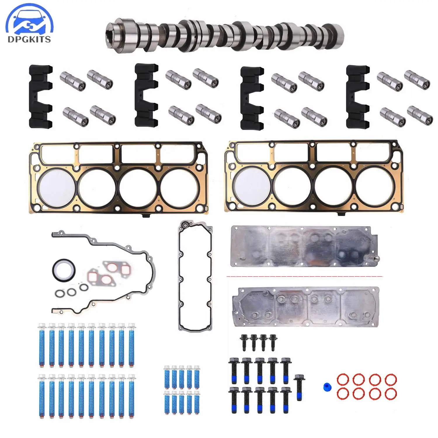 

DPGKITS 1 Set NON AFM DOD Kit Truck & SUV Cam Lifters Bolts For 07-13 Chevrolet GMC 5.3L Car Accessories 12598832 17122490