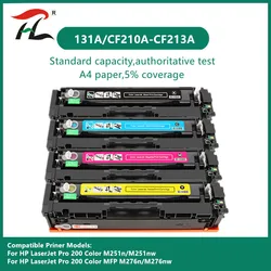 210A CF210A CF211A CF212A CF213A 131A Compatible Toner Cartridge For HP LaserJet Pro 200 COLOR M251n M251nw M276n M276nw printer