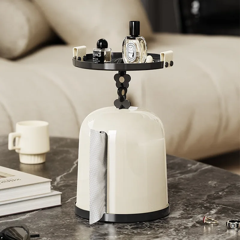 

Tissue Box Multifunctional Bedroom Living Room Household Coffee Table Shelf Tissue Box Holder Kitchens Accessories