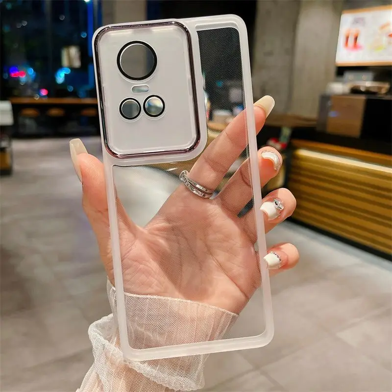 

Чехол для OPPO Reno 10 Oppo Reno 10 Pro, чехол для телефона oppo Reno10 5G, чехлы OPPO Reno10 Pro 5G, роскошный мягкий бампер, прозрачная задняя крышка