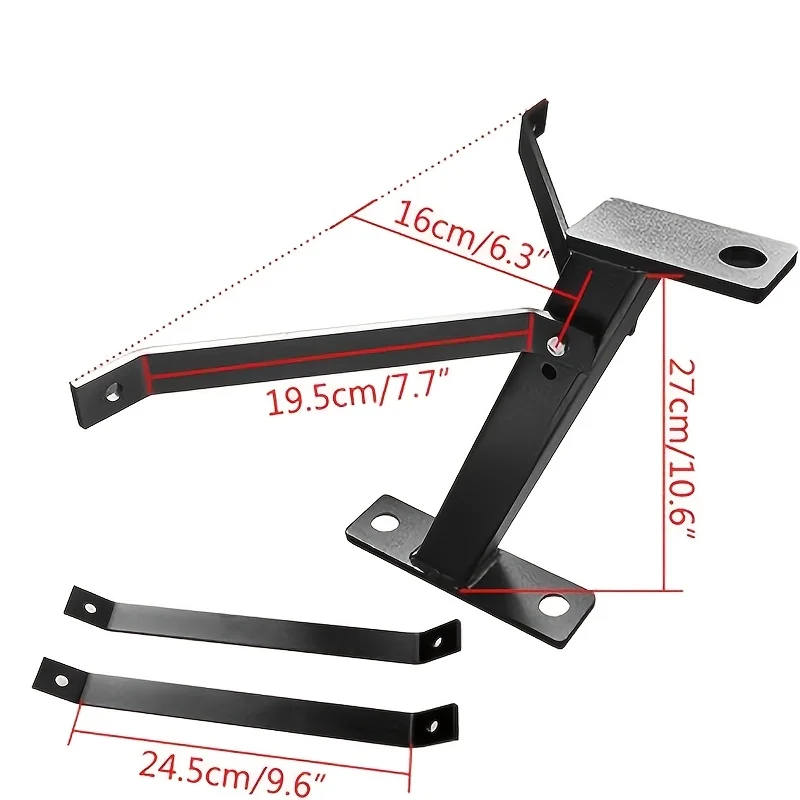 Lawn Mower Tractor Towing Hitch Trailer Hook Support Pro Tow Mover Hitch Kit For Poulan Pro Husky Craftsman Cycling Lawn Mowers