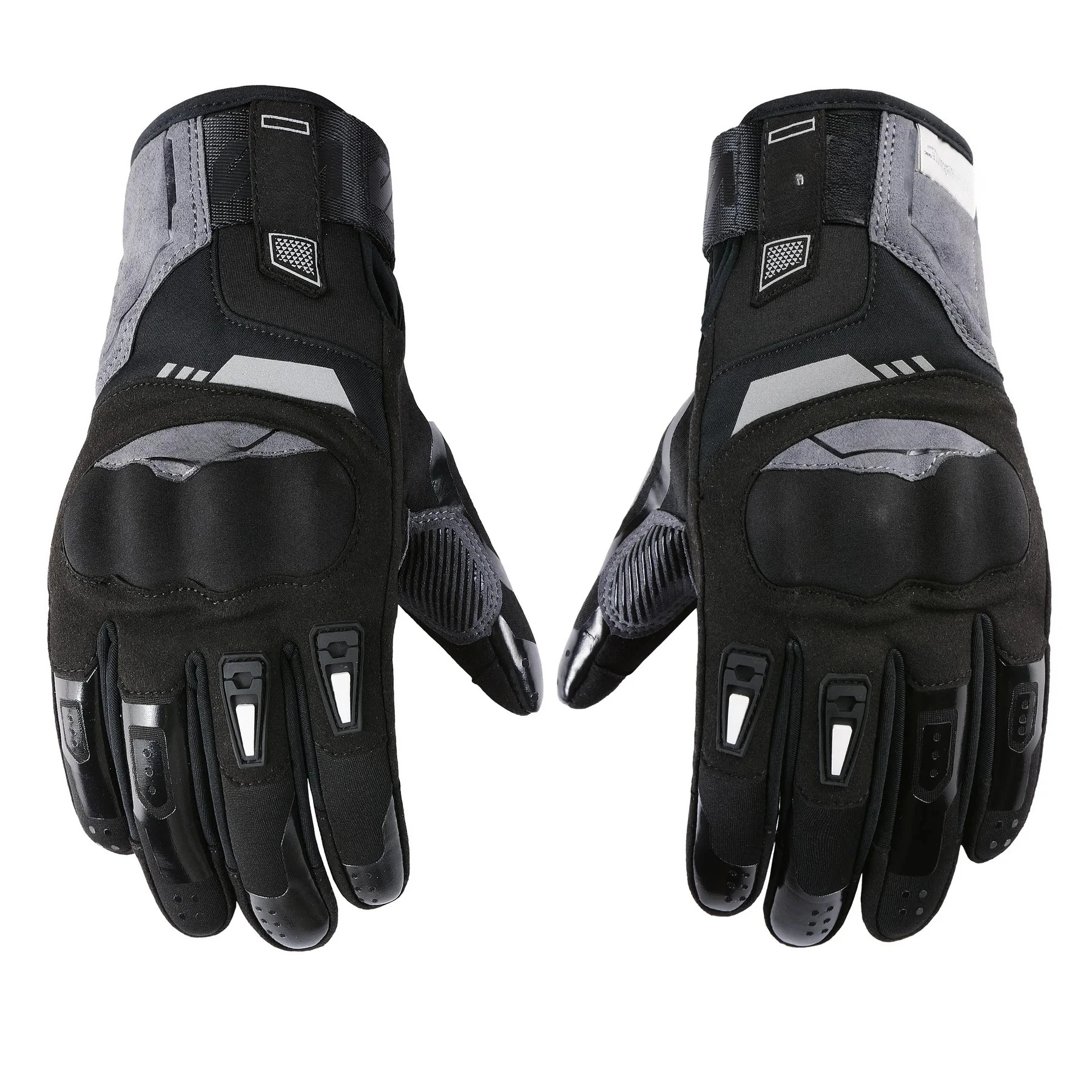 

Зимние мотоциклетные кожаные перчатки для мужчин — утолщенные, теплые, водонепроницаемые перчатки для верховой езды с компасом — снаряжение для верховой езды