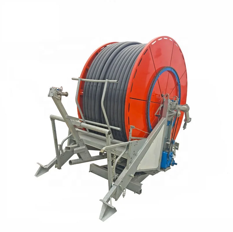 New Arrival Mobile Water Turbine Hose Reel Irrigation Sprinkler Machine