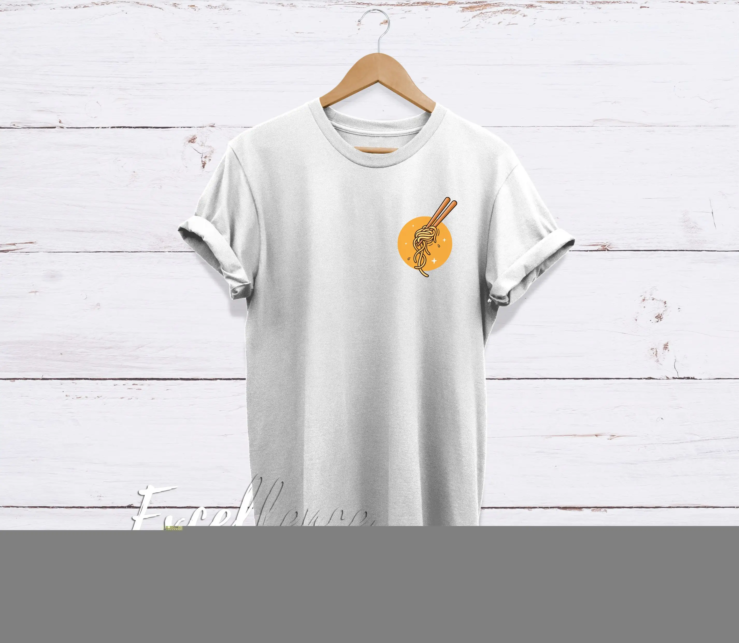 المعكرونة تي شيرت المعكرونة عالية الجودة الكبار التميز