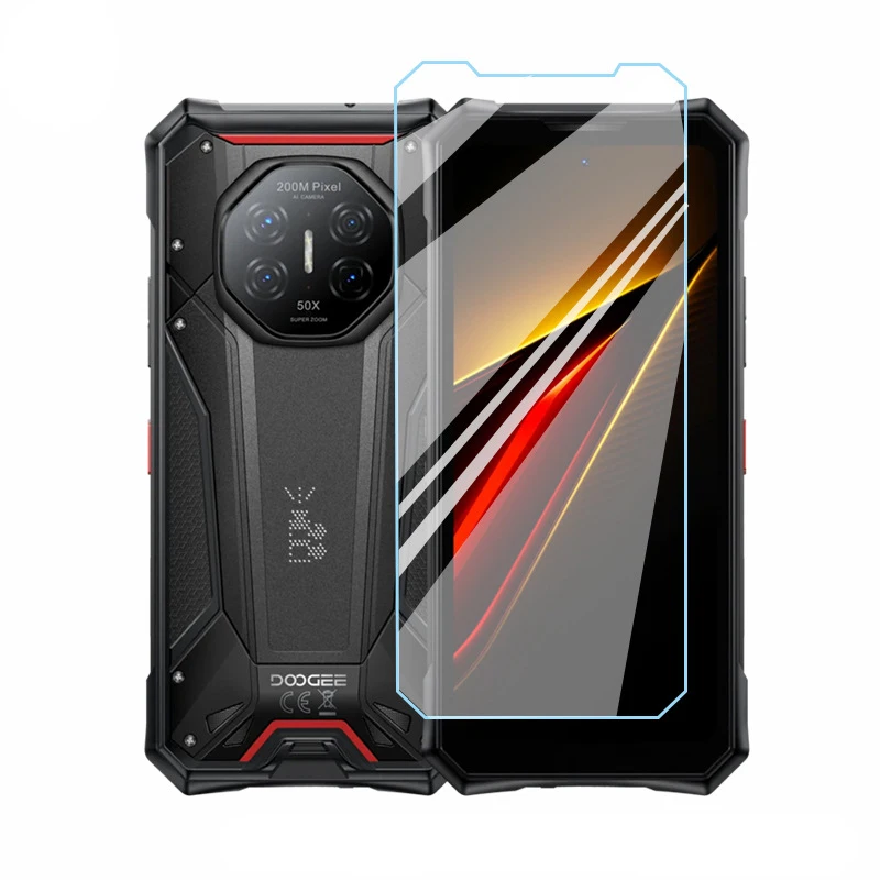 2.5D Screen Protectors for DOOGEE S300 Plus Pro Thermal 5G 9H Tempered Glass Protective Glass Front Film Cover