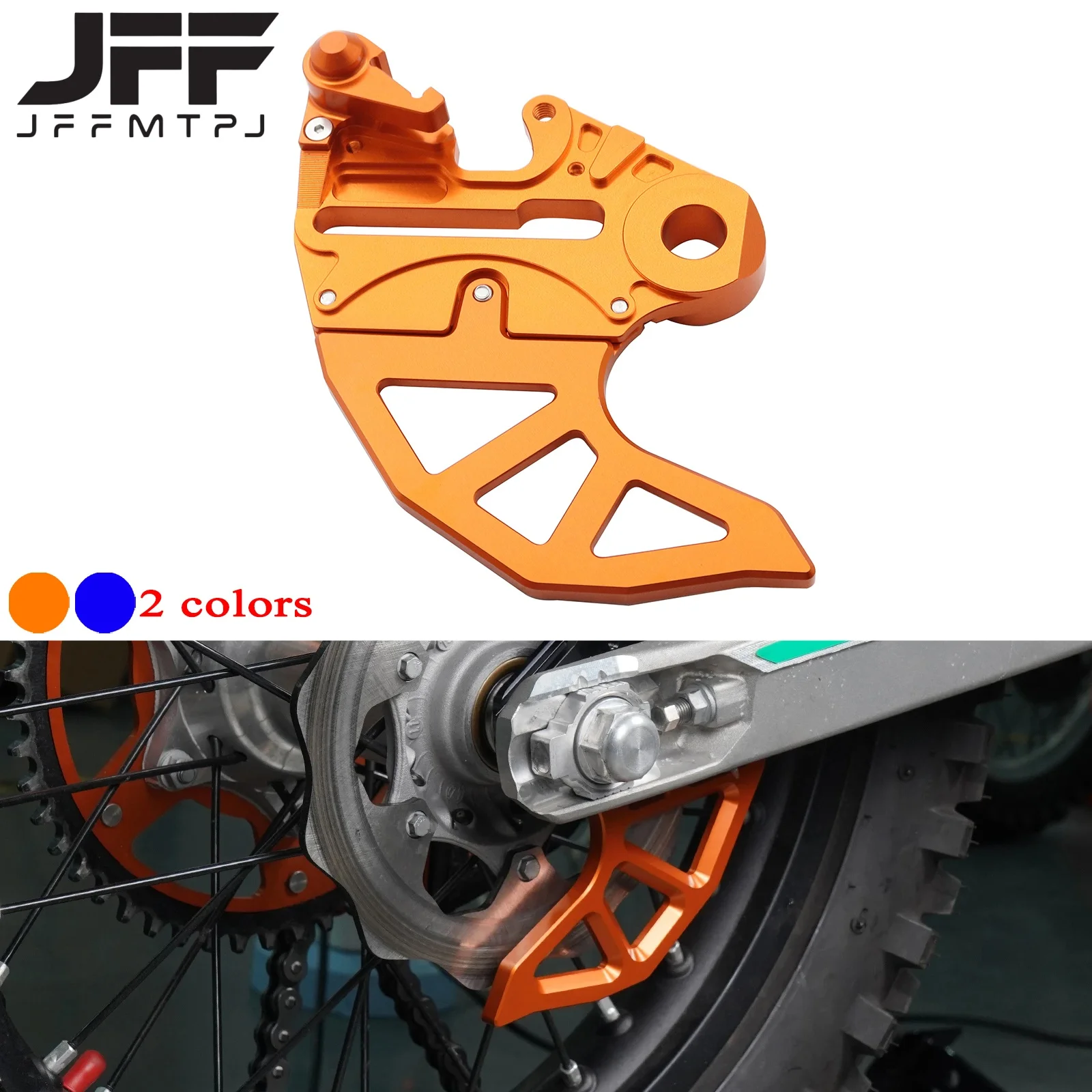 Image of Motorrad 20/25mm cnc Achse hintere Bremsscheibe schutz abdeckung für ktm xcw xcfw exc excf sx sxf xc xcf für husqvarna tc fc tx fx te fe