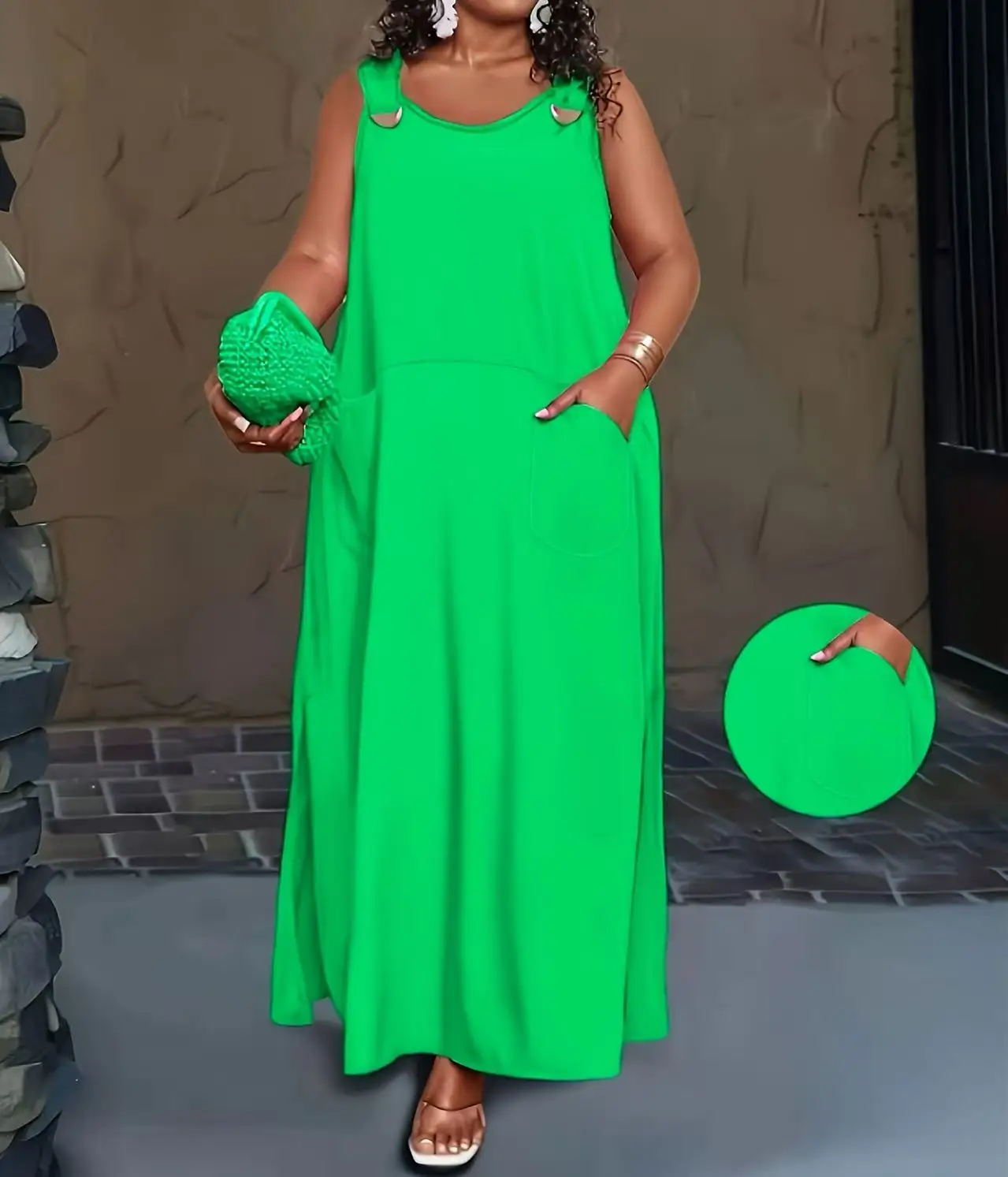 

New Solid-Color Dresses For Women In Spring And Summer From Europe And America