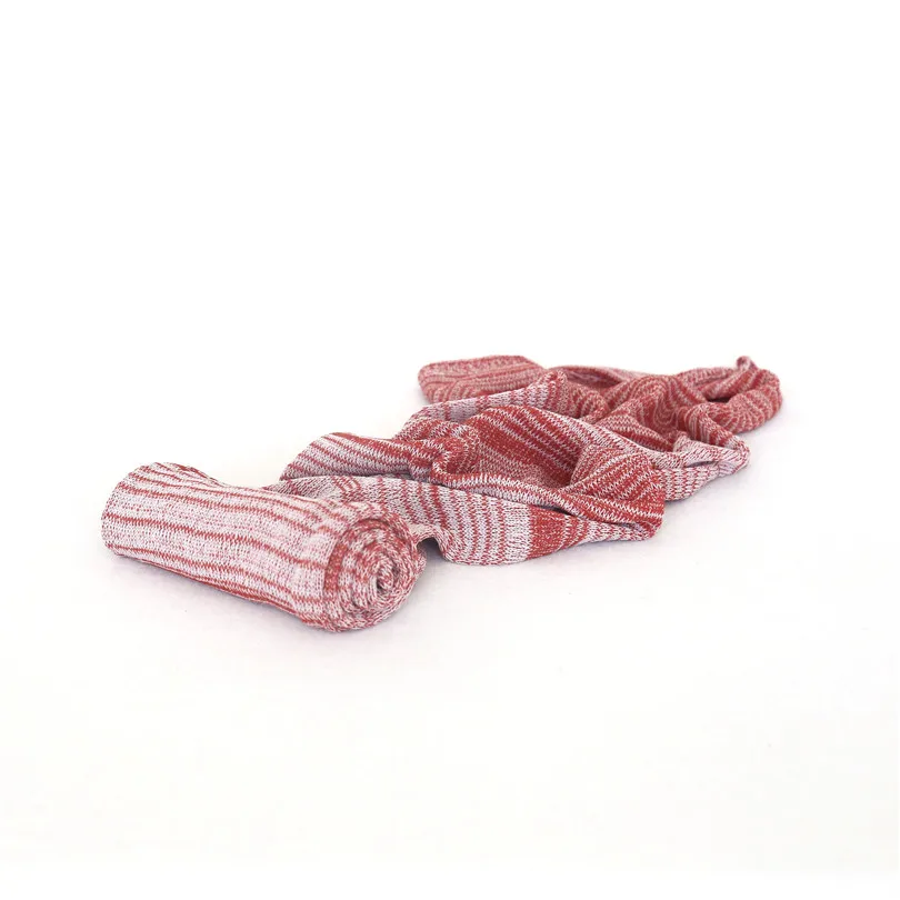 Vintage Baby Stretch Knit Mohair Stripe Wraps Newborn Photography Props Swaddling Cocoon Jersey Wraps Studio Accessories