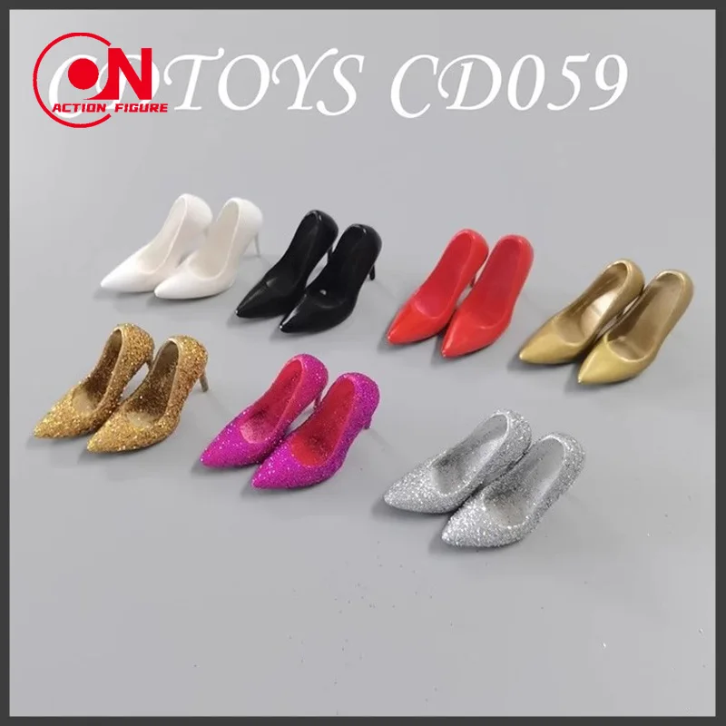 cdtoys cd059 1/6 Scale Female High Heels Shoes Model Fit 12'' TBL PH Female Soldier Small Feet Action Figure Body Dolls