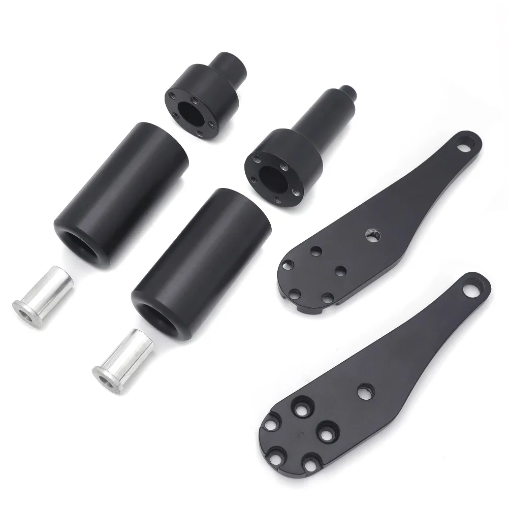 

Motorcycle No Cut Falling Protection Frame Slider Protector for Kawasaki 2006-2007 ZX10R Black