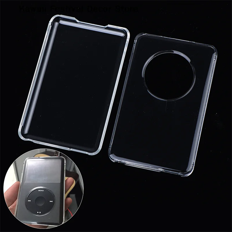 【K】Clear Hard Plastic Cover Case Protector Thin Version /5TH/2009+ 6Th For IPod Classic 6th Gen 120GB 160GB 80GB / 5th 30GB