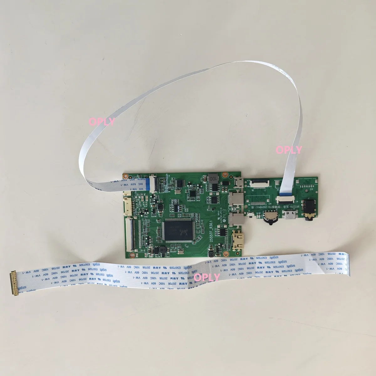 Placa controladora EDP 2 TYPE C Mini HDMI compatível com NV133WUM M133NW4J 13.3 "1920x1200 kit de tela de painel LED DIY