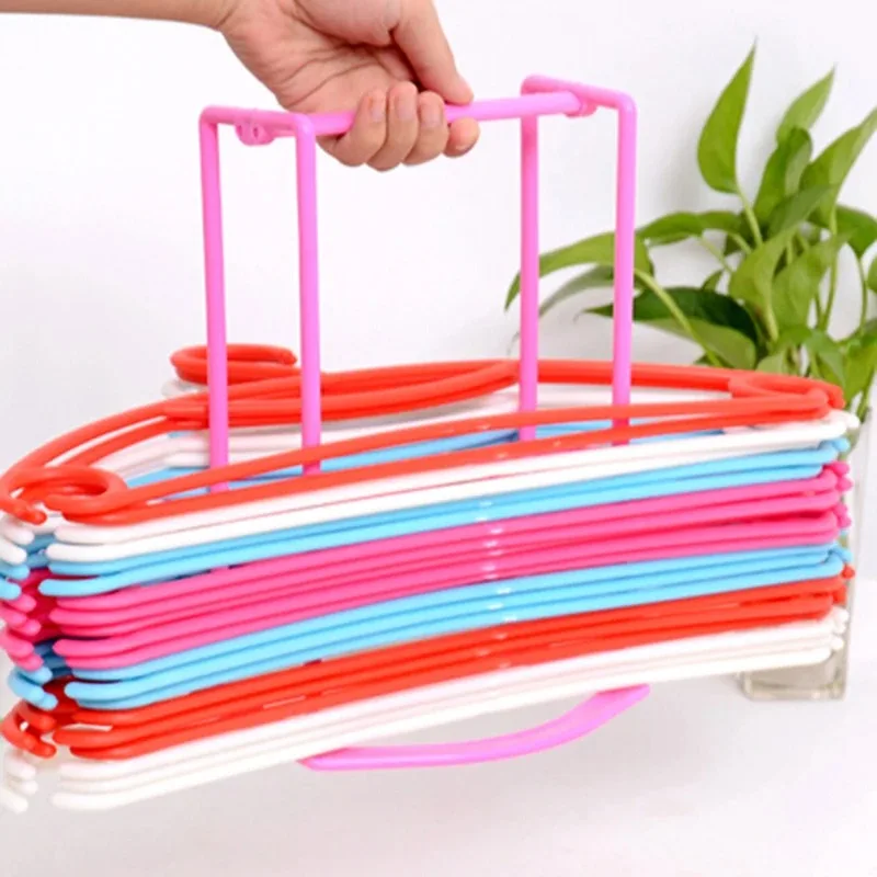Kleiderbügel-Organizer, Kleiderbügel, Stapler für Schrank, Waschküche, für Kleiderbügel, Kleiderbügel, Aufbewahrungsregal, Halter, Kleiderbügel