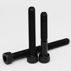 M3 M4*28/30/32/35/38/40 12.9 Grade Black Carbon Steel Full Half Thread DIN912 Cap Cup Allen Head Bolt Hex Hexagon Socket Screw