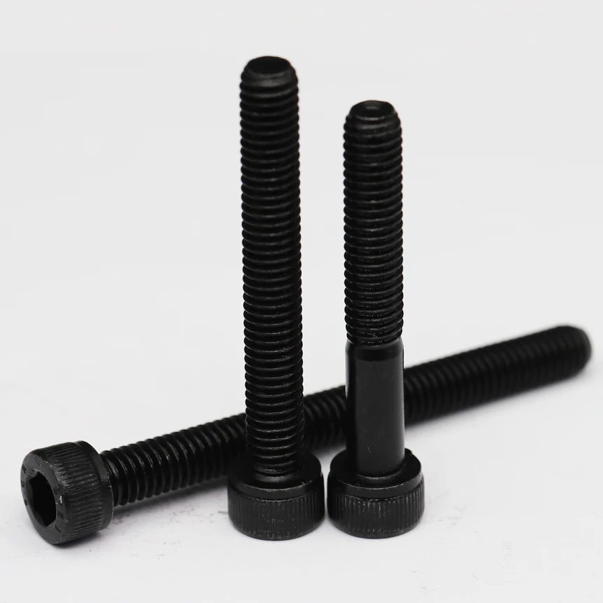 M3 M4*28/30/32/35/38/40 12.9 Grade Black Carbon Steel Full Half Thread DIN912 Cap Cup Allen Head Bolt Hex Hexagon Socket Screw