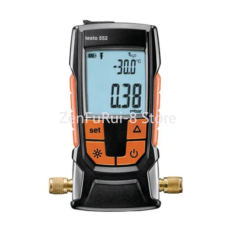 Digital Vacuum Gauge 0560 5522 Vacuum Measuring Instrument 0-26.66mbar Bluetooth-compatible Testo 552