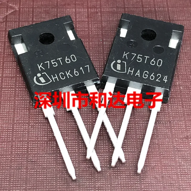 10PCS/Lot IKW75N60T  K75T60   Really Stock Original Best Quality Guarantee Fast Shipping