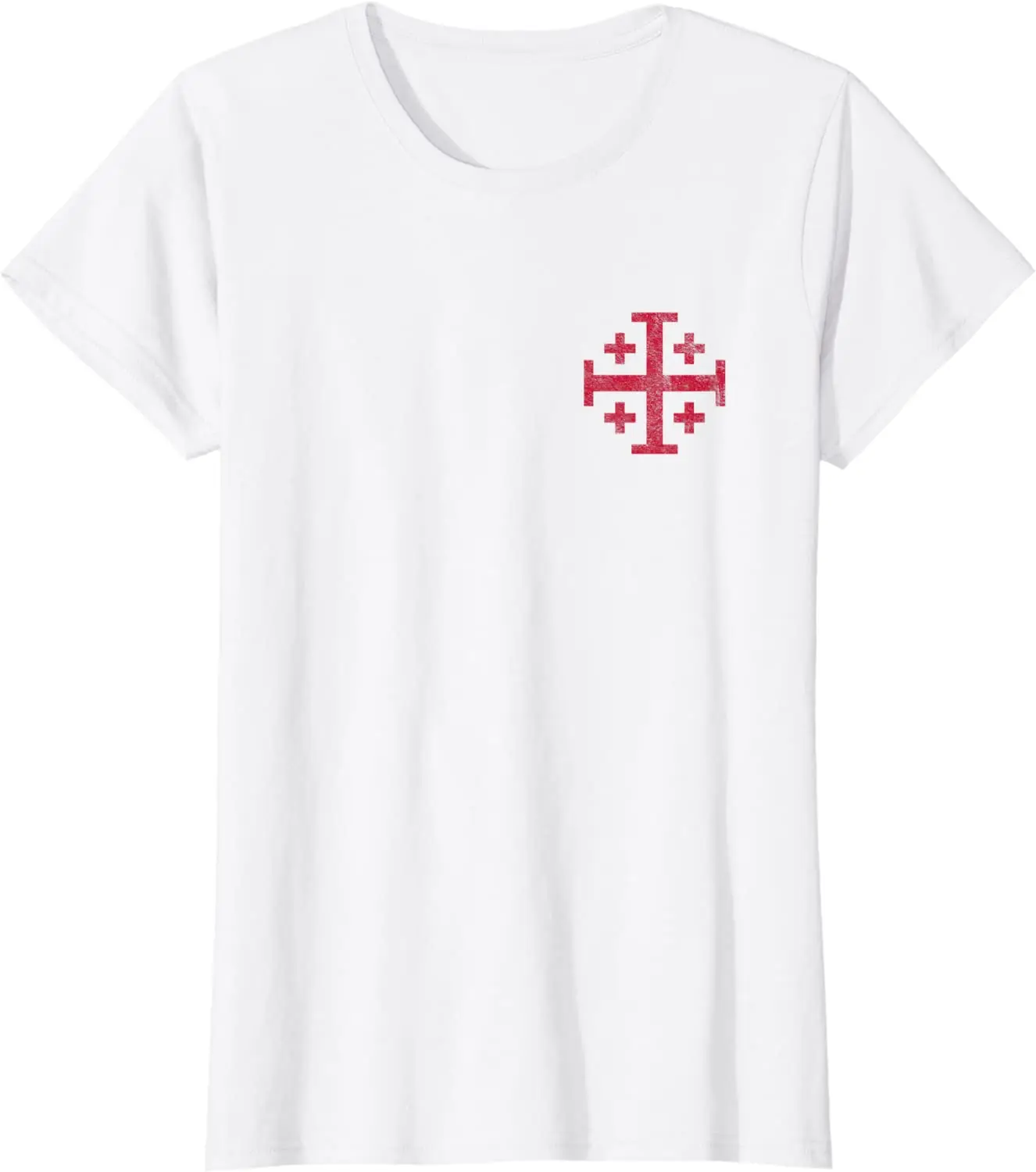 Knight\'s Templar Jerusalem Cross Kingdom of Jerusalem Men T-Shirt Short Sleeve Casual 100% Cotton O-Neck Summer TShirt