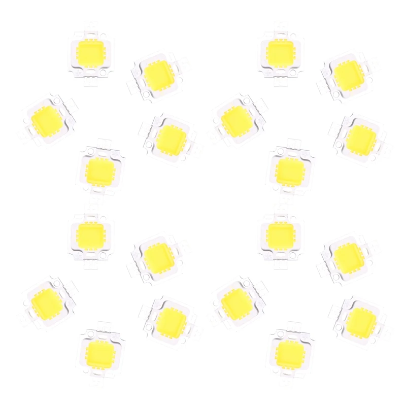 

LJL-20 PCS IC LED Bulb Warm White 10W 3200K 800LM 9 - 12V