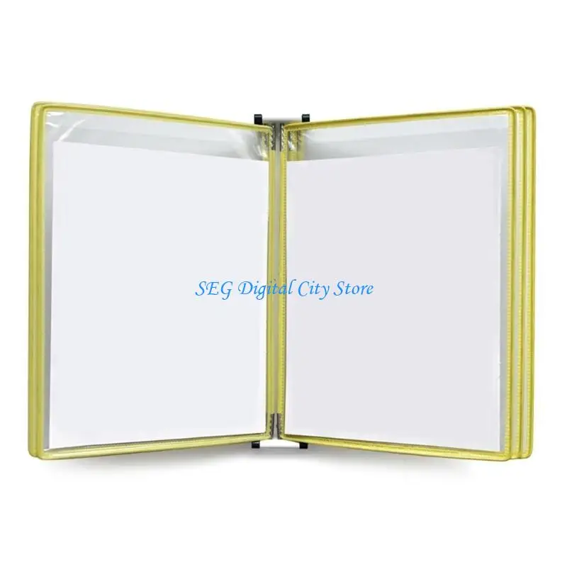 U75B 5 Pocket Wall Reference Organizers for Warehouse, Workshop, Laboratory