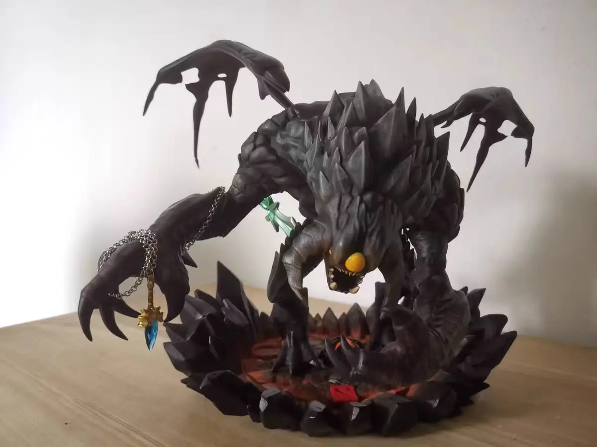 오리지널 DOTA 애니메이션 피규어 로샨 동상 피규어 만화 장난감 수집용 모델 장난감 멋진 선물