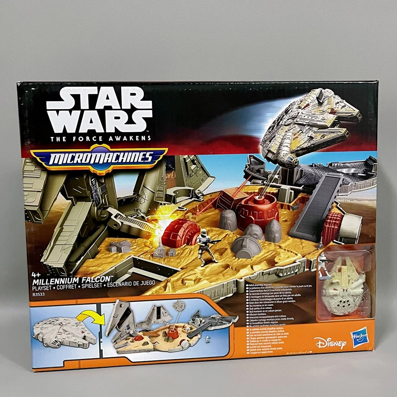 Hasbro Starwarses Звездный Разрушитель модель Тысячелетнего Сокола периферийная игрушка строительное украшение