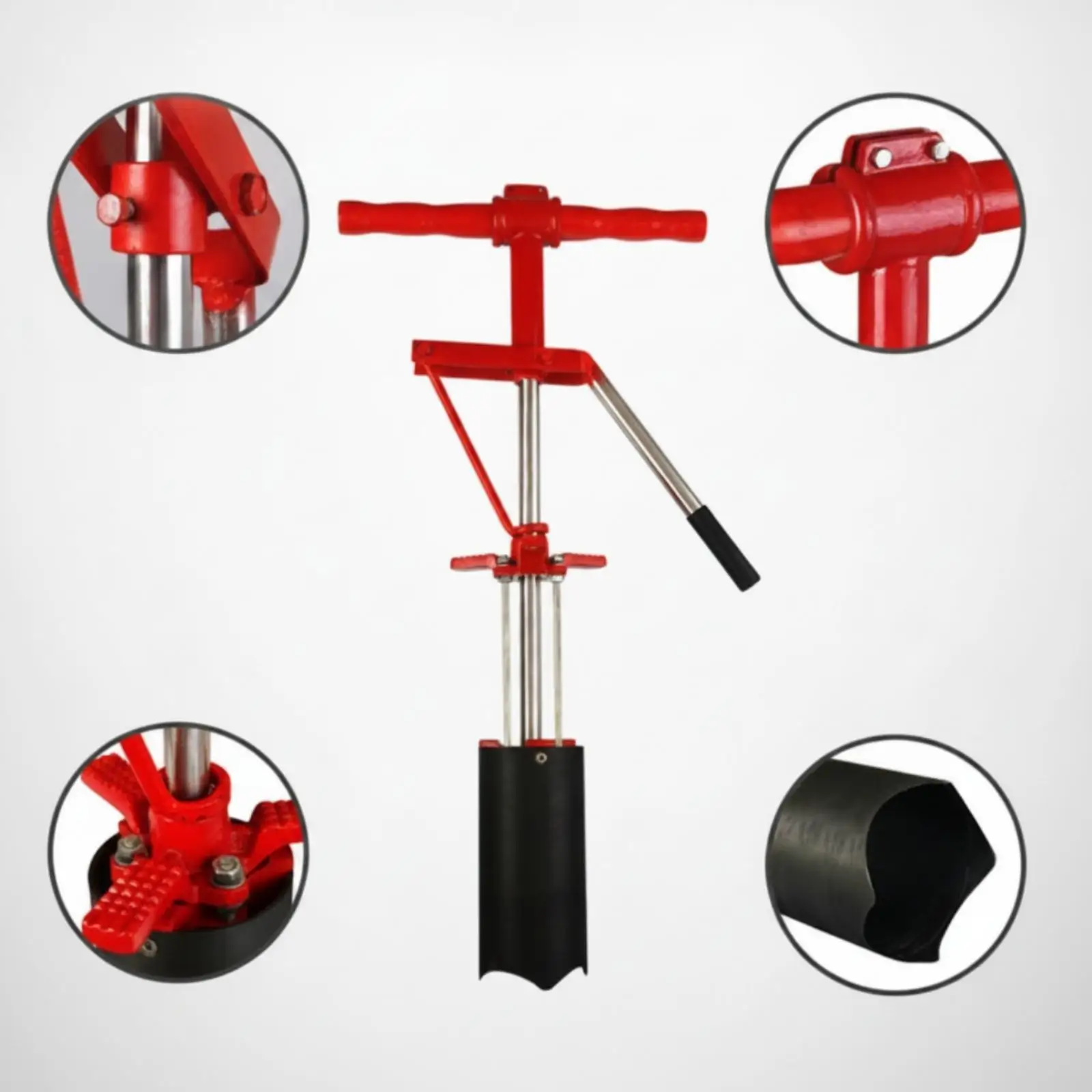 Turf Hole Hand Operated Golf Cup Adjustable Turf Hole Digger with