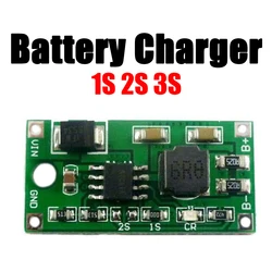 1S 2S 3S Buck Li-Ion Lithium Battery Charger Module  DC 5V-23V 6V 9V 12V 15V 18V  to 4.2V 8.4V 12.6V  for 3.7V 7.4V 11.1V CELLS