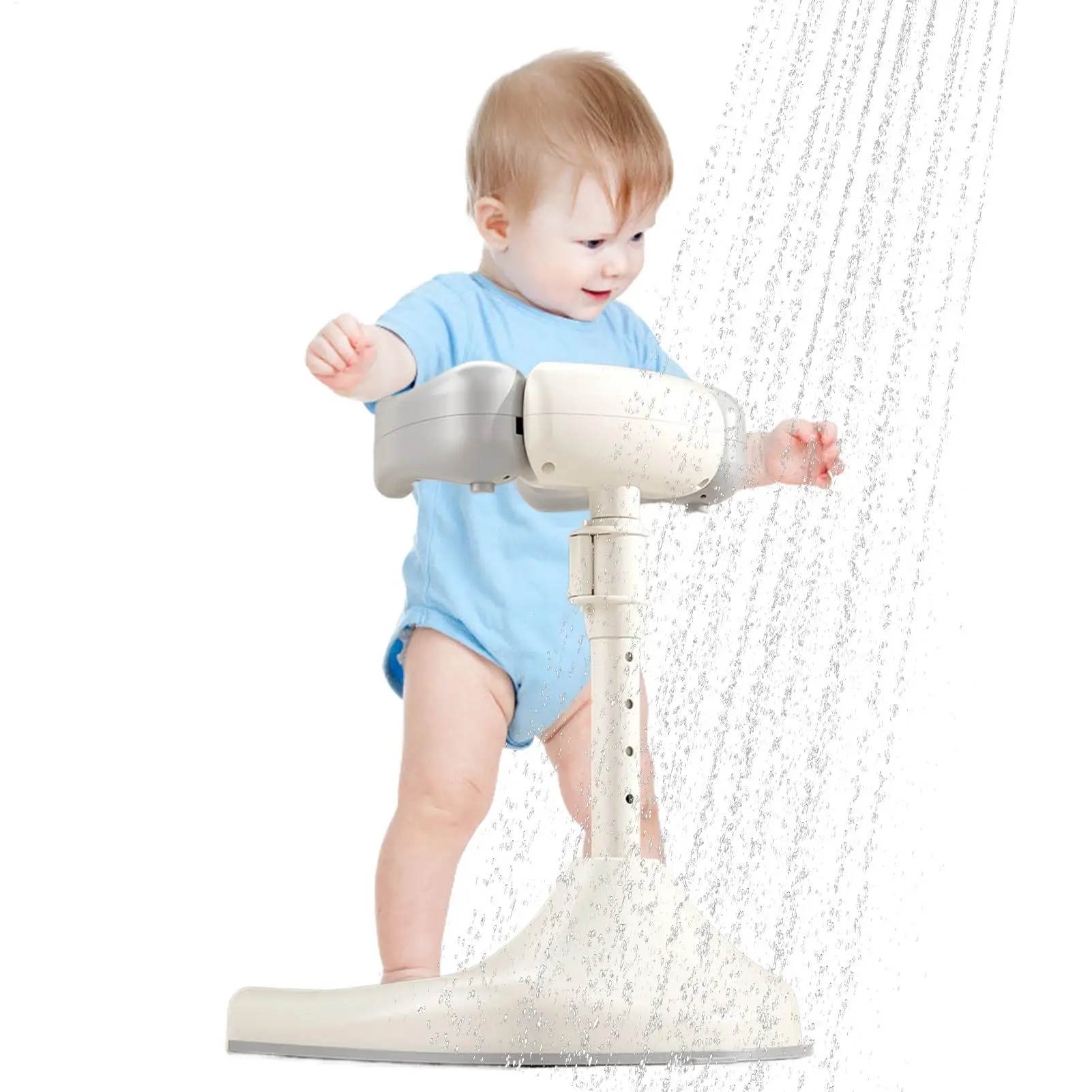 Kids Shower Rack Baby Bath Support Adjustable Non-Slip Standing Support Holder Baby Accessories For Kids Boys Girls