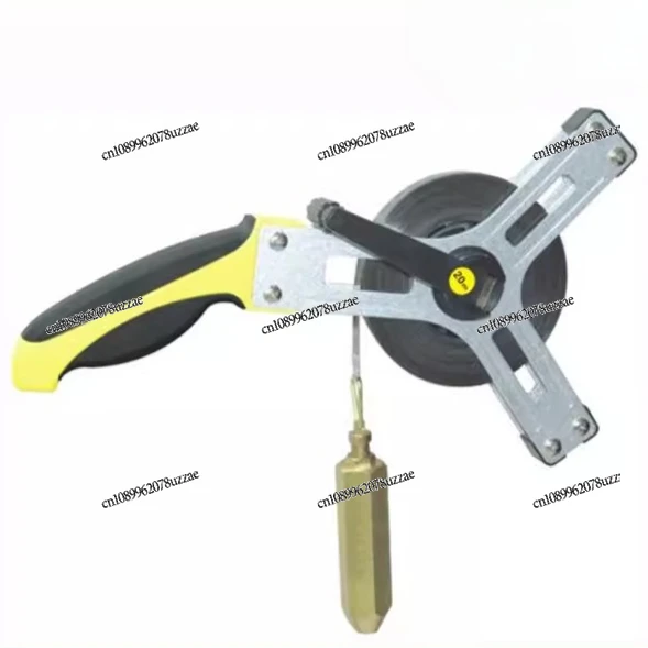 Dipstick Aluminum Alloy Ruler Shell Nickel Plated with 5M-100M Non-embroidered Steel with Dipstick for Ships