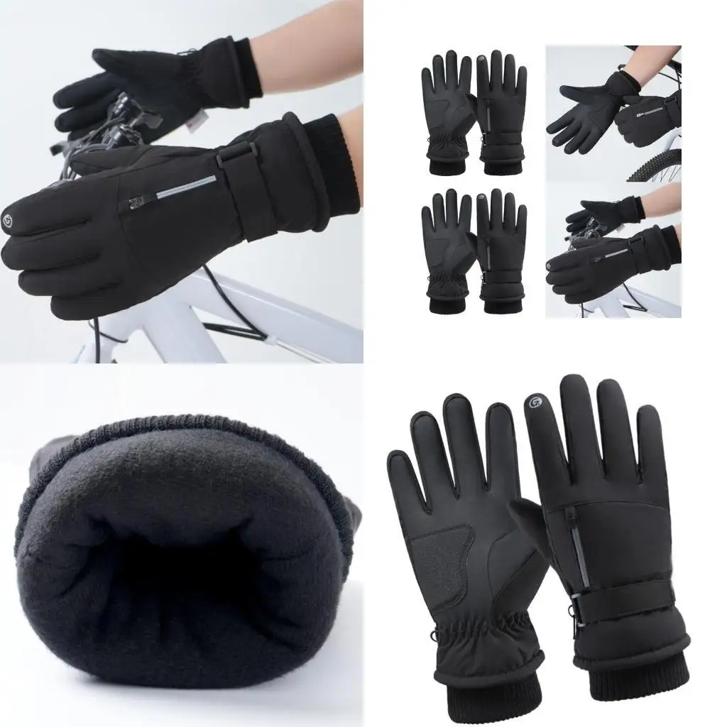 

Y1uc Зимние лыжные перчатки для мужчин женщин, касание экрана снежные лыжные перчатки зимние теплые перчатки зимние перчатки для