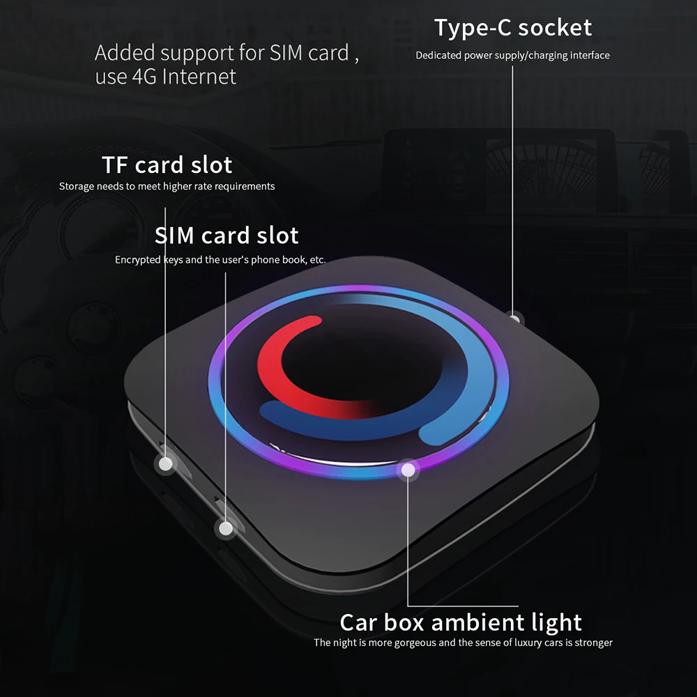 Multimedia Android Ai Box ID6 ID7 ID8 For Netflix Youtube Google Play Store X4 X5 X6 X7 I3 I4 Wireless Carplay
