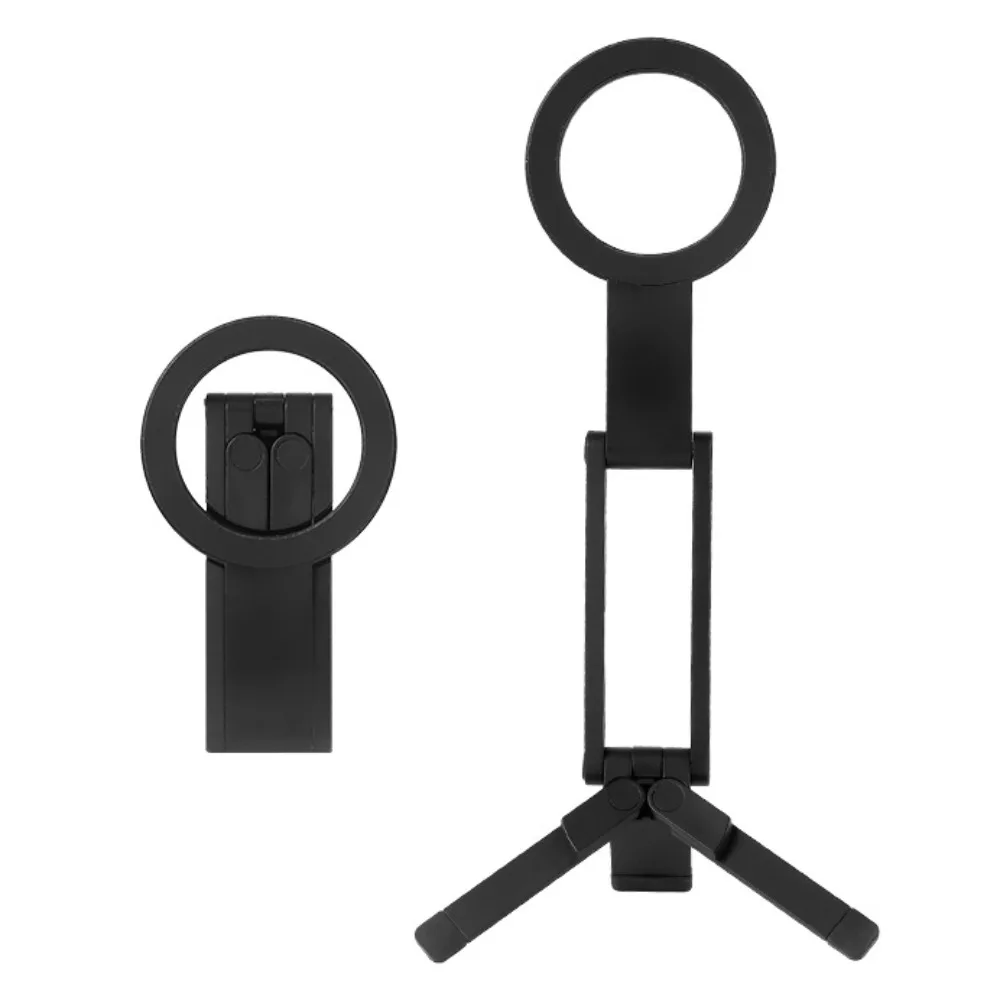 

Складной магнитный штатив для телефона, регулируемый держатель из АБС-пластика, креативный портативный двусторонний магнитный штатив для путешествий и фотосъемки