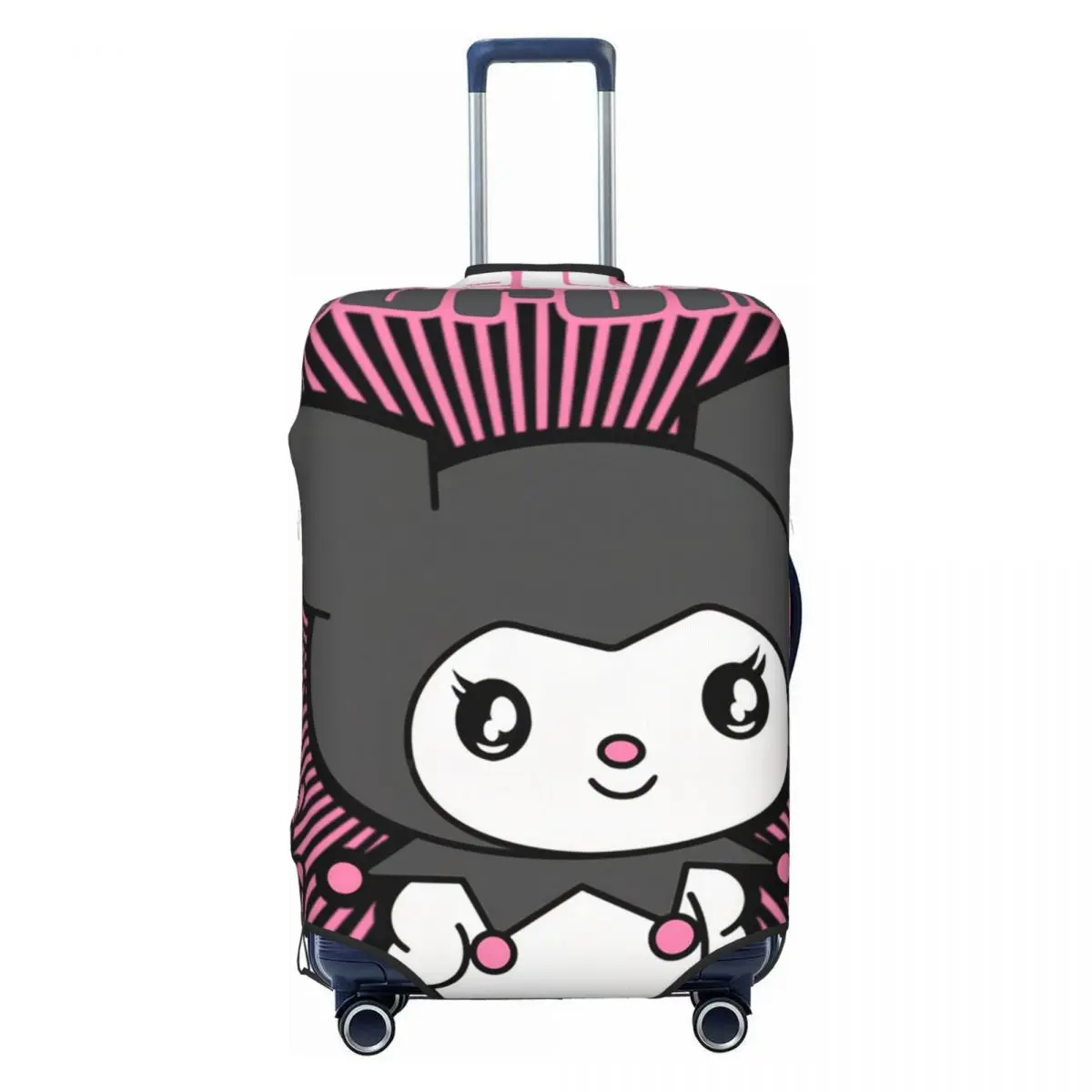 

Custom Hello Kuromi Rabbit Luggage Cover Protector Fashion Travel Suitcase Covers for 18-32 Inch