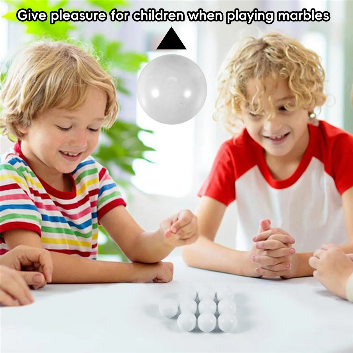 10 шт. мраморные 16 мм стеклянные мраморные искусственные цветные nuggets игрушечные белые