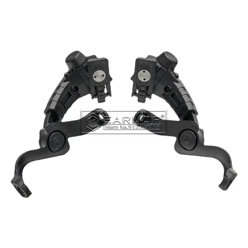 EARMOR New M16 Tactical Headset ARC Helmet Rails Adapter Attachment Kit for M31X / M32X / M32-Mark3 / M31-Mark3 Headset