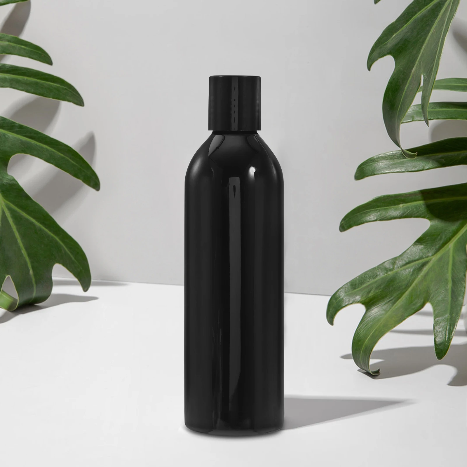 

6Pcs 250ml Travel Bottles Shampoo Lotion Dispenser Portable Empty Containers Black No Clogging No Odor Lotion Bottle