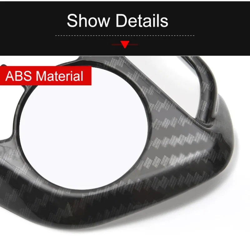 لتويوتا كامري XV70 2018 ~ 2023 2 قطعة عجلة توجيه سيارة زر التبديل سمّاعات بلوتوث طقم إطارات غطاء حماية الكسوة الملحقات #5