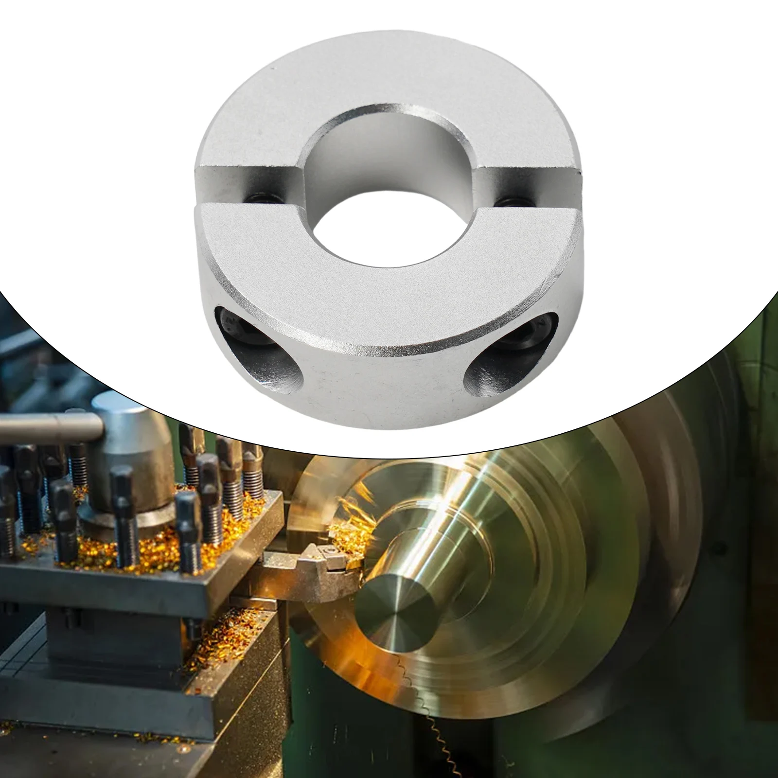 Fixed-Rings-Clamp Collar Double Split 13mm To 30mm Inside Diameter Shaft Collar Clamp Type Single Split Clamp Type Collar-Tools