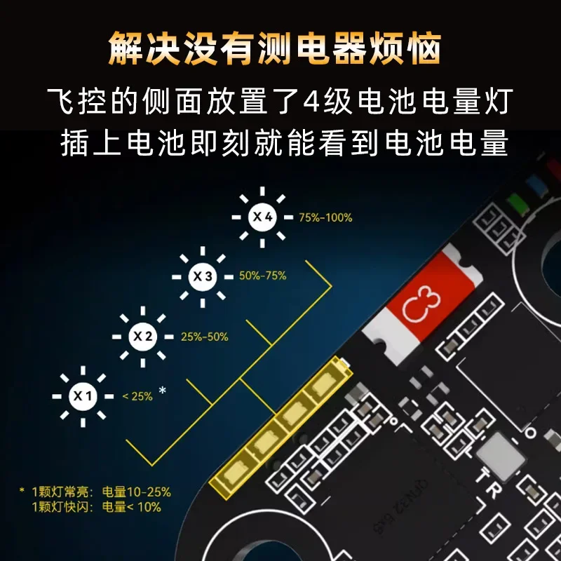BoMaSF405 Mini Flying Tower BLS 35A Crossing Machine ESC Four-in-one Flight Control Drone FPV