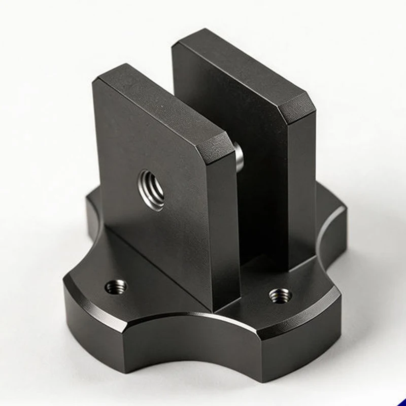 Custom Aluminum Mounting Bracket CNC Machined Parts for Automation Equipment