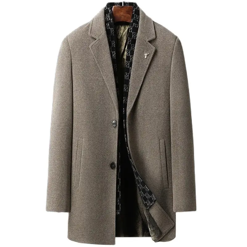 2024 new arrival autumn&winter trench coat men,men's casual jackets Overcoat 19001