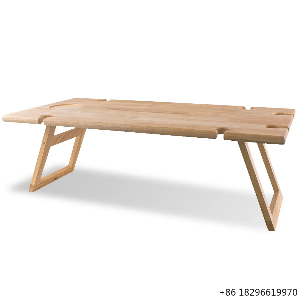High Quality Wooden Foldable Picnic Table for Outdoor Garden Patio Camping Activity Decor