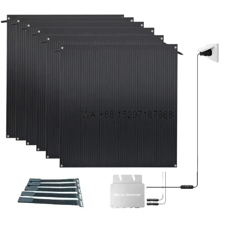 Wmwmnu for Portable Plug and Play 1200W Balcony Solar On Grid Energy System