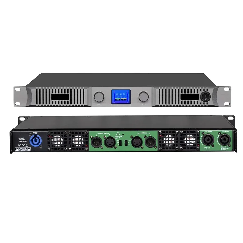 NX21800 Factory Wholesale 2 Channel Audio Power Amplifier 2*1800W Class D Sound Power Amplifier For KTV